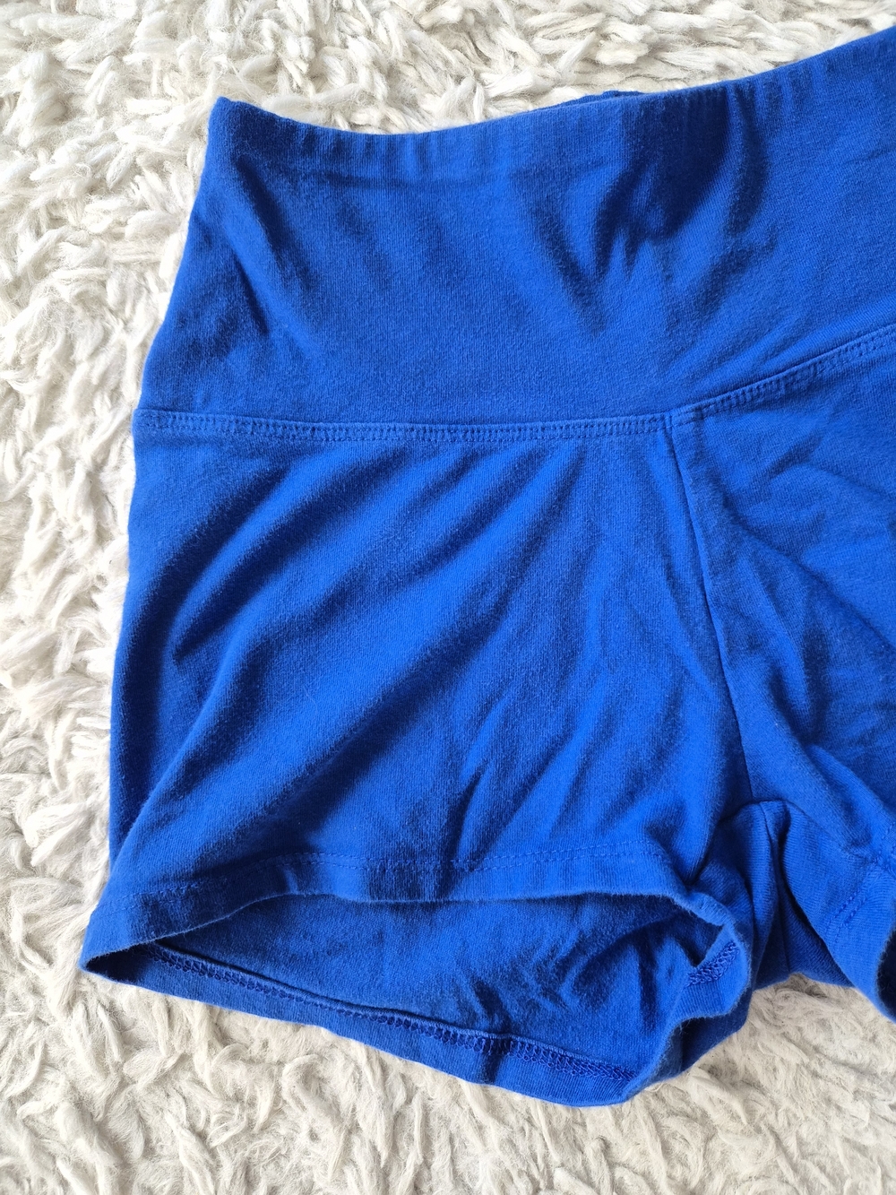 Wild Fable Cobalt Blue High-Waisted Mini Booty Shorts - XXS - Picture 2 of 11